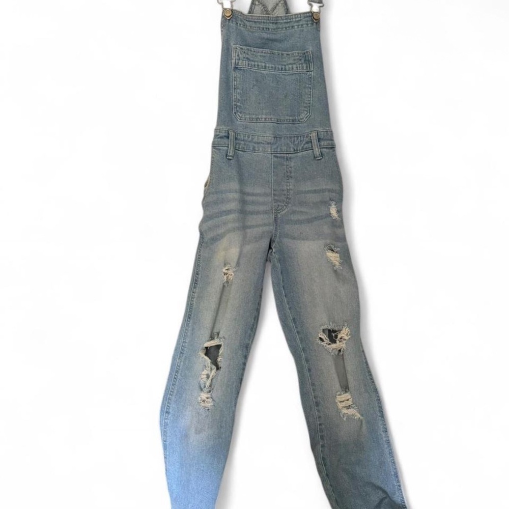 Women's Blue Denim Overalls